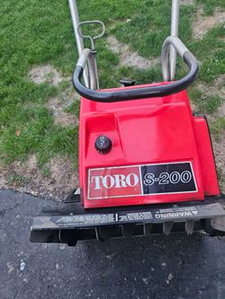 Toro Snow Blower Runs As Is No Warranty Cash Only Price $199.00