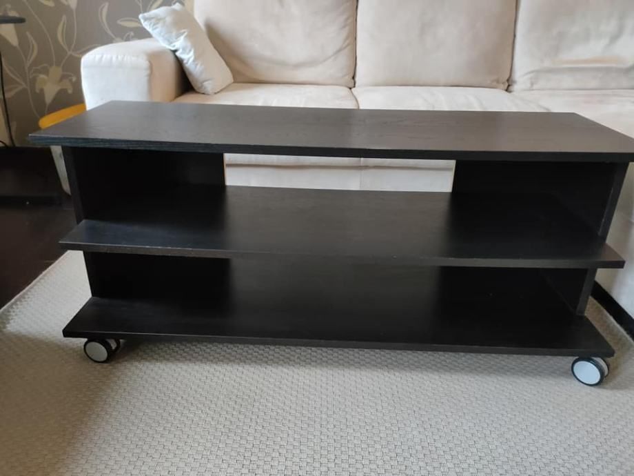 Ikea Benno TV Stand with Caster Wheels