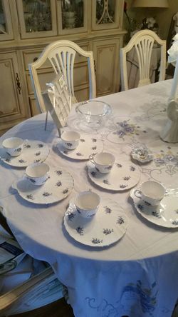 Stafforshire bone China lunch set
