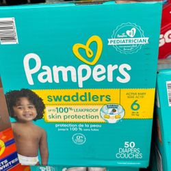 Pampers Size 6