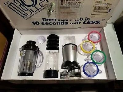 Magic Bullet--Complete 21-Piece Set with Blender-New ( Homeland Housewares )