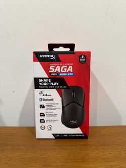 HyperX Pulsefire Saga Pro Wireless Gaming Mouse **Brand New**
