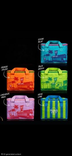 New Trader Joe's Mini Insulated Bags