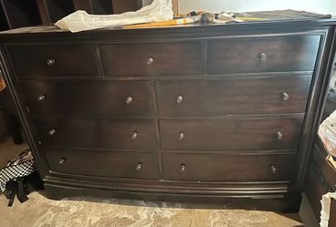 Cherry wood dresser