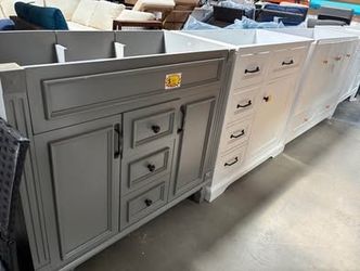 SALE $150 Each Solid Wood Frame 36” Bathroom Vanity Frame Only! NO SINK
