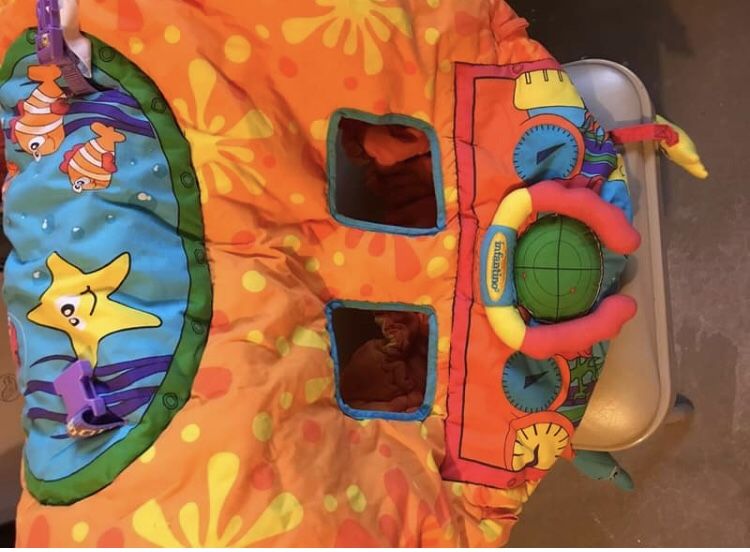 Kids shopping cart cover