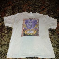 Dave Matthews Band Stand Up 2005 Tour T-shirt White Size L