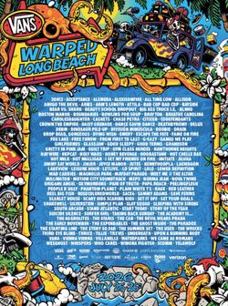 2 LB Warped tour 2 day passes