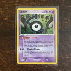Unown (S) Holo - Unseen Forces (UF)
