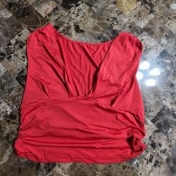 Womens Red Tank Top Sz 3Xl * New*