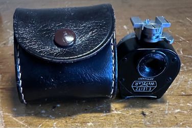 E. Leitz Wetzlar Leica 3.5cm/13.5mm 80192 Camera Rangefinder Viewfinder Germany