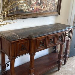 Entrance table (granite top)