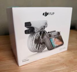 Brand New sealed DJI Flip With RC 2 Screen Remote Controller, Follow Me Drone With 4K UHD Camera for Adults, Under 249 g, 3-Axis Gimbal Stabilization,