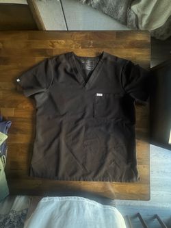 FIGS women’s scrubs black large