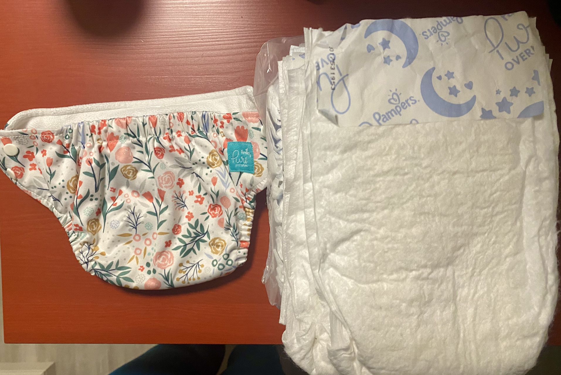 Pampers hybrid diaper