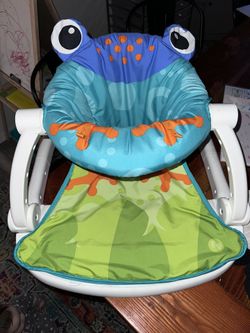 frog sit in me chair!
