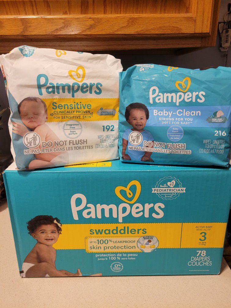 Pampers & Wipes