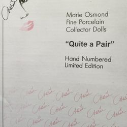 Marie Osmond Collection Doll