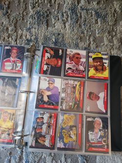 1993 finish line racing cards binder