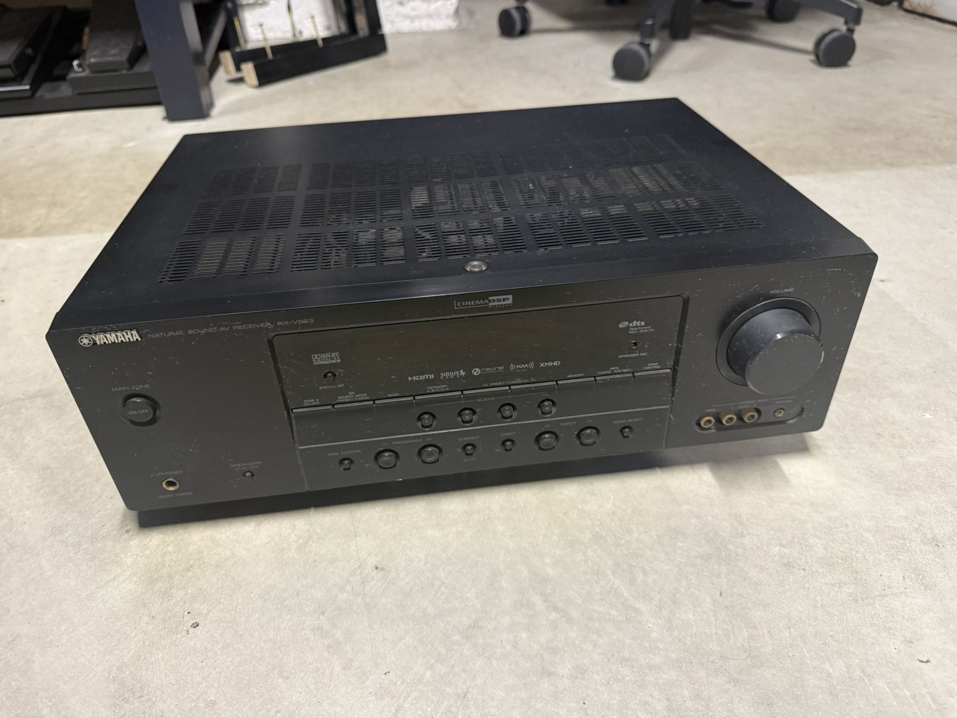 Yamaha 7.1 Home Theater Receiver RX-V563