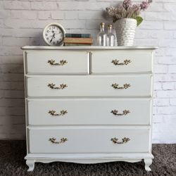 Awesome Shabby Distressed Solid Wood Dresser 
