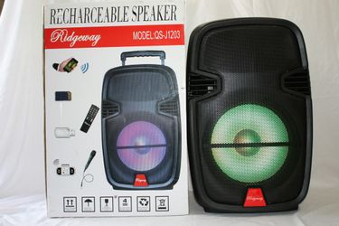 📢Bluetooth speaker sd card slot usb flash drive fm radio microphone included for karaoke🎶