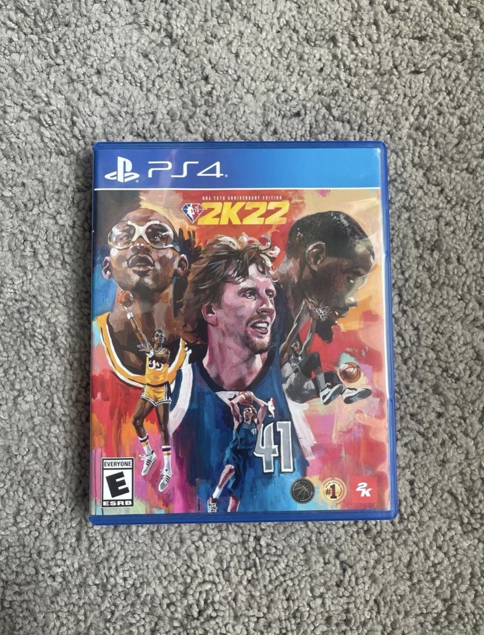 New In Case-NBA 2k22 for ps4 with game and case