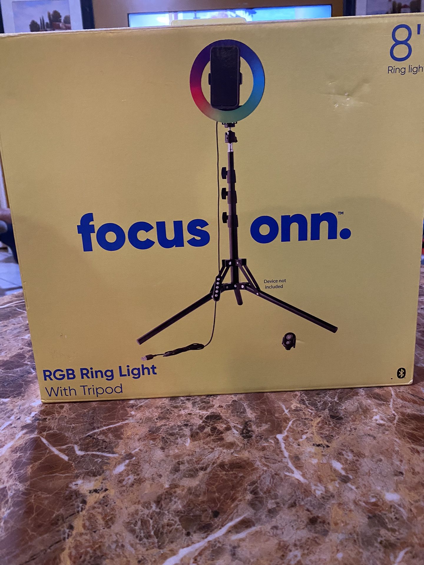 New 8 inch Ring Light w/ Tripod 