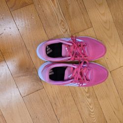 Girls Addidas Running Shoes Size 4 and a half