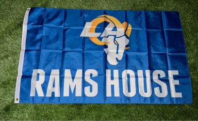 Rams flag size 5’x3’