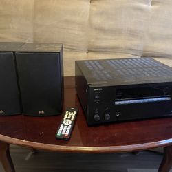 Receiver and Speakers 