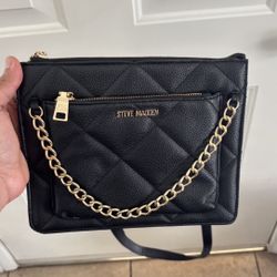 Steve Madden Black Crossbody Purse