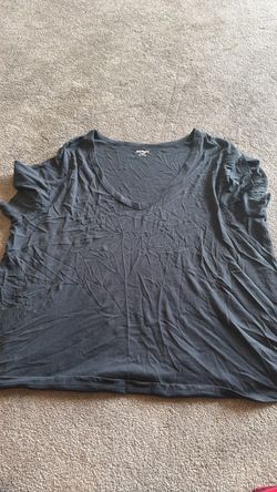 Old Navy Women's Dark Gray T-Shirt