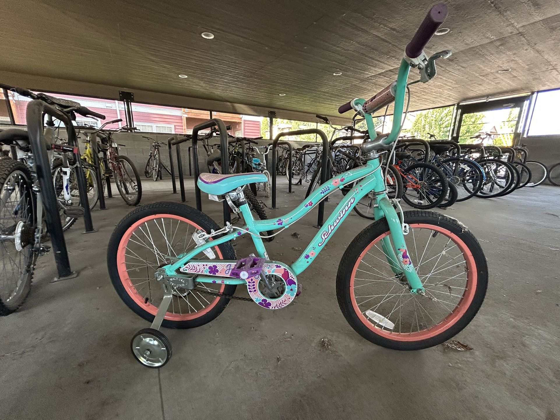 Teal Children’s Bike