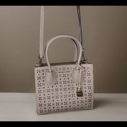 Michael Kors Mercer Extra Small Leather Crossbody-Blush pink