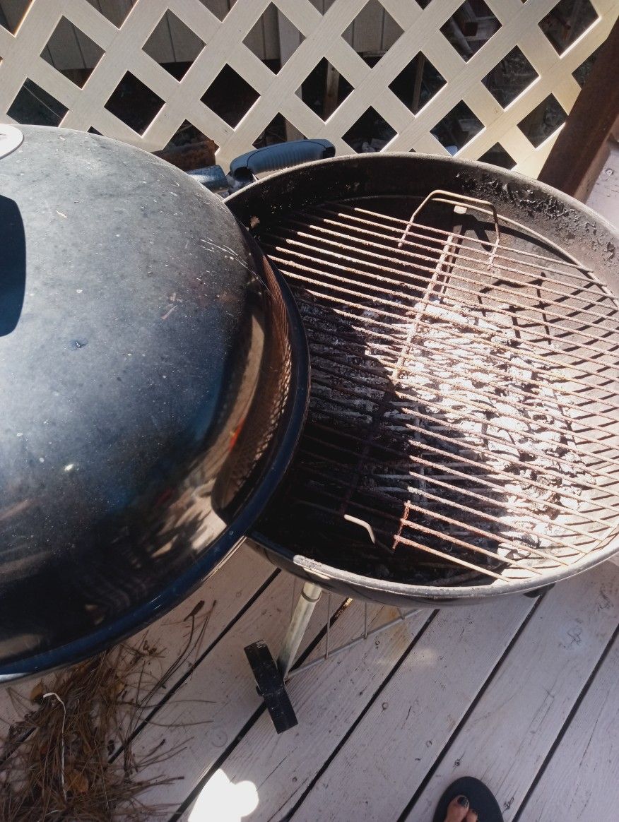 Charcoal BBQ Pit