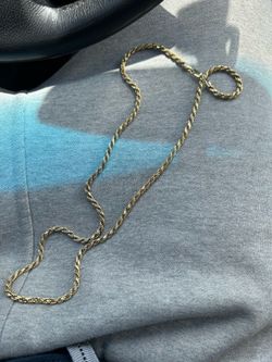 14kt gold plated chain 925 silver