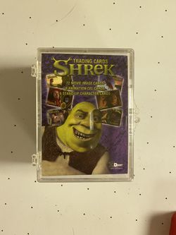 Shrek movie trading cards