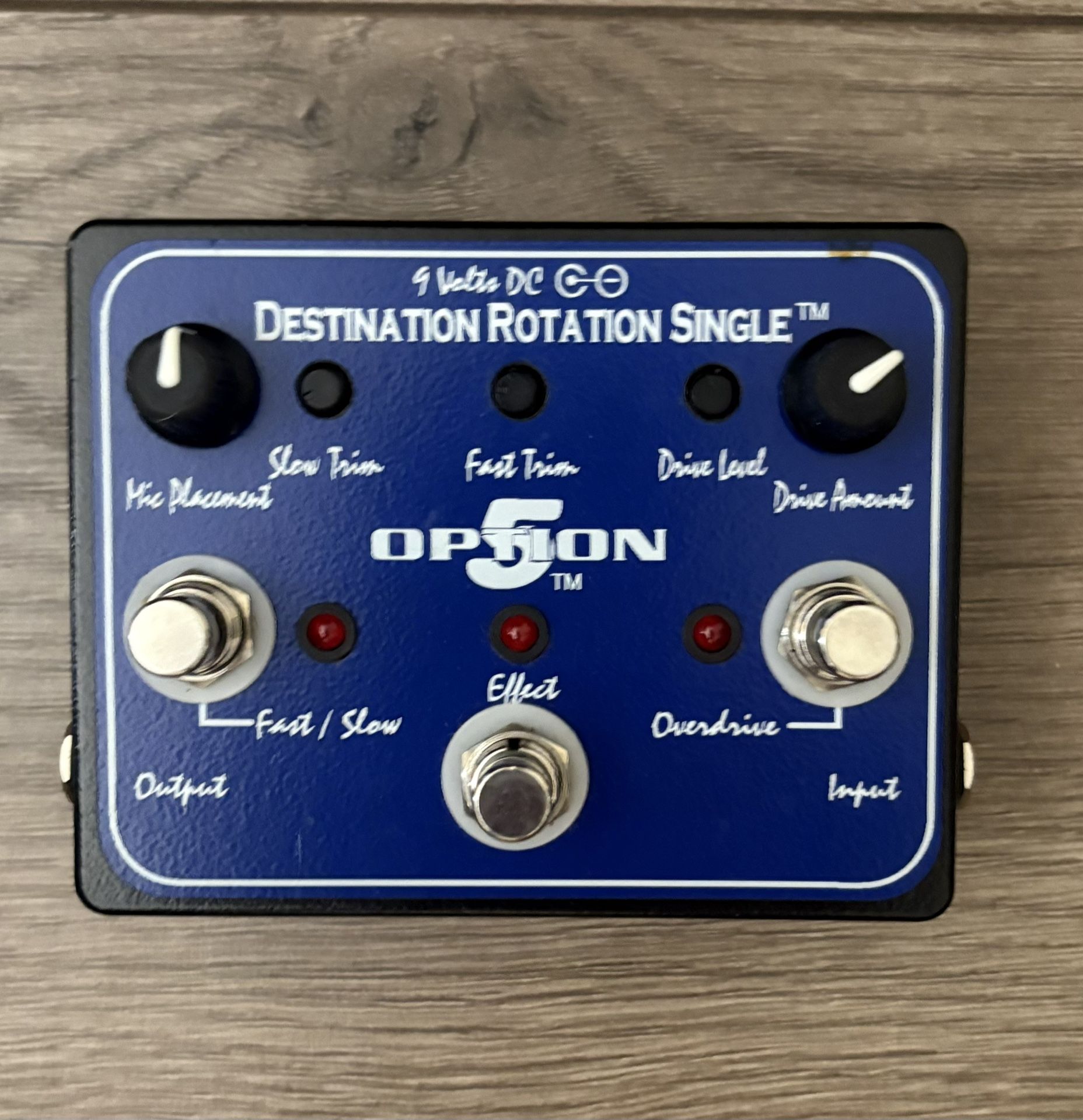 Option 5 Destination Rotation Single Guitar Pedal