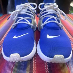 Nike React Presto NBY Hyper Royal White Mens Size 12