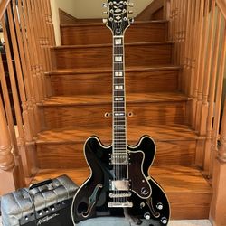 Epiphone Sheraton Pro II (Brand New/Upgraded) W/ Kustom Guitar Amp