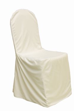 250 Ivory Banquet Chair Covers