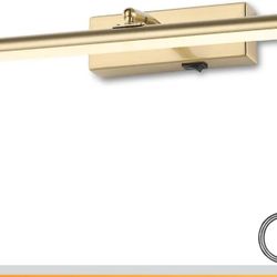 Picture Light for Wall Battery Operated, 16" Rechargeable Art Light with Remote and Timer for Painting, 3 Color Temps, Wireless Wall Light for Display