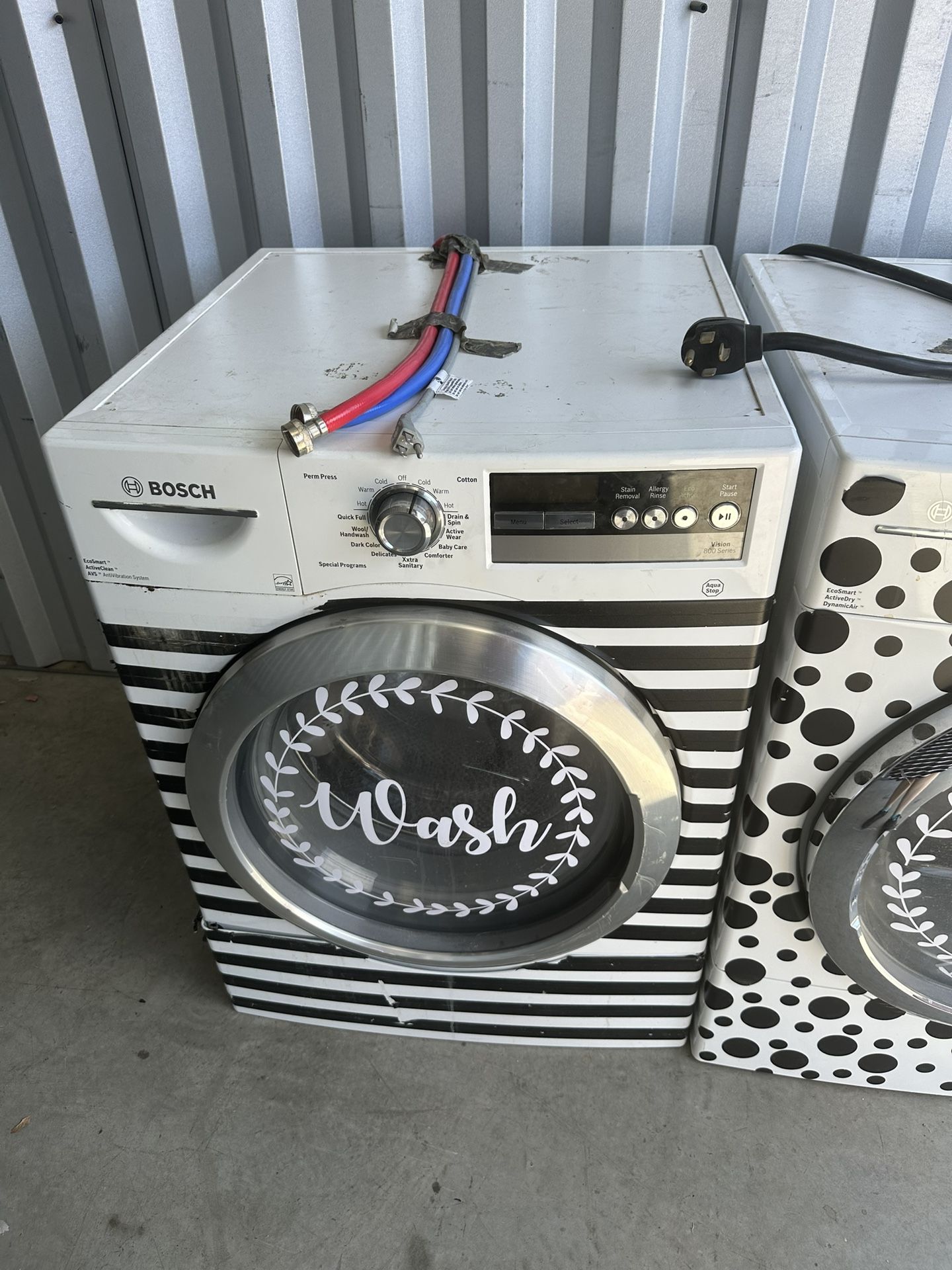 Bosh Front Loaders Washer And Dryer
