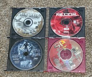 Lot of 4 Retro PC CD-ROM Games