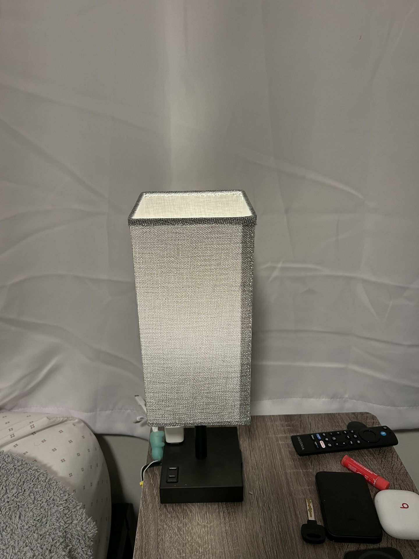 Lamp With Charging Station