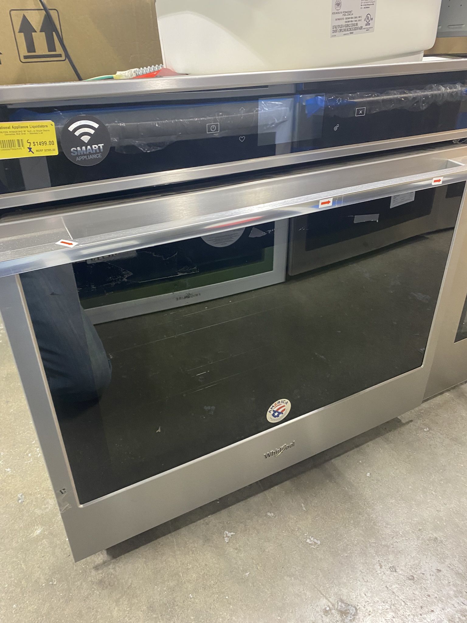 Whirlpool WOSA2EC0HZ 30 Inch Single Electric Wall Oven National Appliance Liquidators Everett