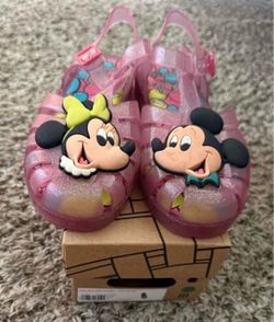 Mickey & Minnie Mouse Kids Jelly Sandals