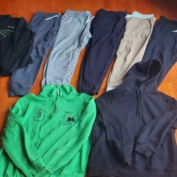 Excellent Condition Clothes Pants Sweatshirts For Young Men Size L/XL