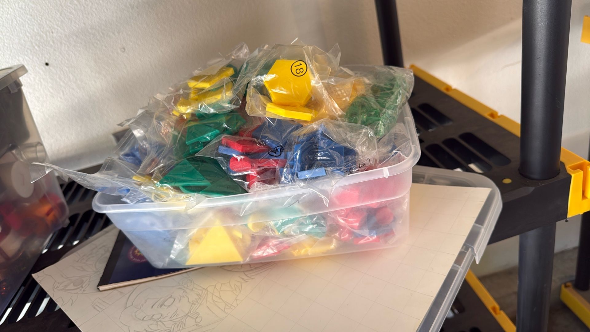Box Full Of Educational Shapes 